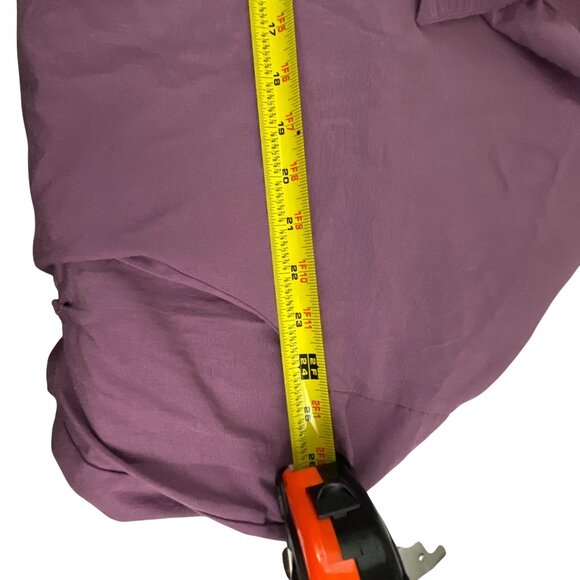 Big Dart Womens Button-Up Long Sleeve Shirt Purple Sz 12 Office Career Corp Core - Picture 4 of 11